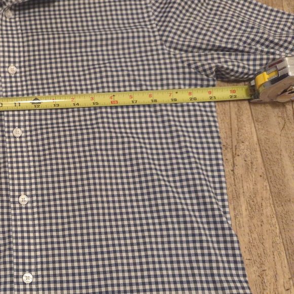 Lucky Brand Mens Medium Slim Fit Checkered Long Sleeve Button Up Casual Shirt - Picture 3 of 8